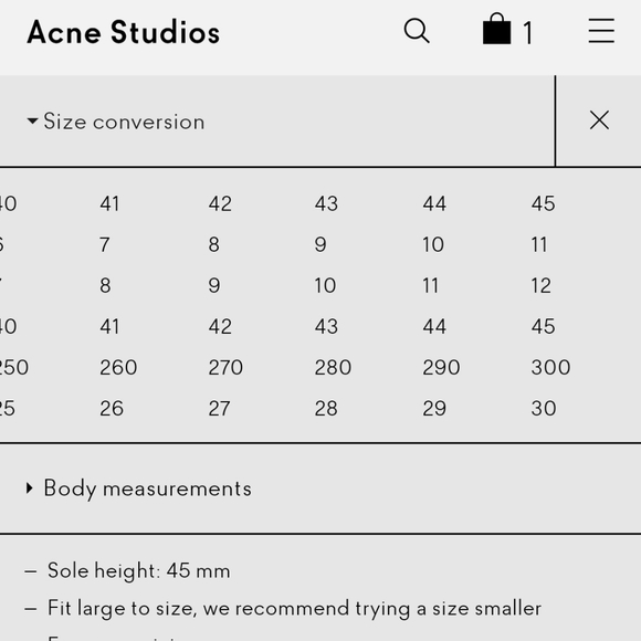 Acne Studios Rockaway leather low top - Picture 8 of 8